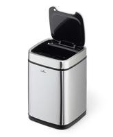 DURABLE Sensor Abfalleimer NO TOUCH 6l metallic silber
