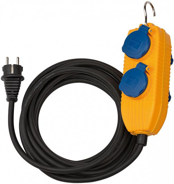 Verlängerungskabel Brennenstuhl 5m Powerblock IP54 schwarz