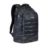 Riva NB Rucksack Sherwood 15,6"+10,5" 28L grau camo 7631