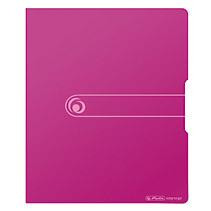 Herlitz Ringbuch A4 PP 16mm opak beere to go 2 Ringe