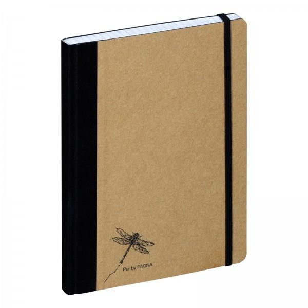 PAGNA Notizbuch A5 Pur 192S kariert natur 1Stk