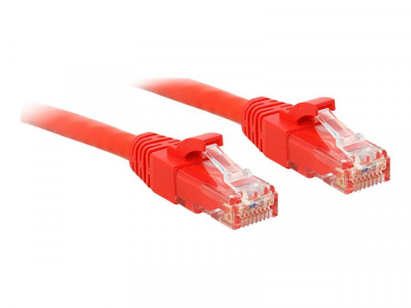 Lindy Patchkabel Cat6 U/UTP rot 15m