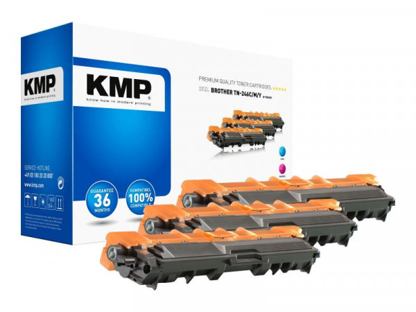 Toner Brother TN-246/TN246 comp. cy/ye/ma B-T58CMY