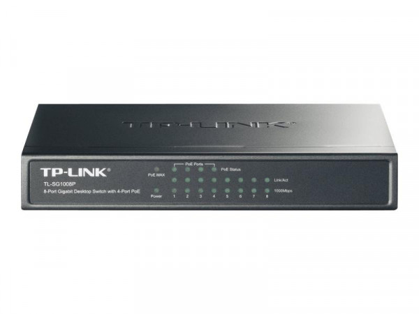 Switch TP-Link 8x GE TL-SG1008P (POE)