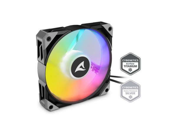 Sharkoon Lüfter 120*120*25 Rebel F50 PWM ARGB schwarz