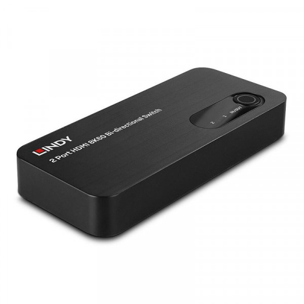 LINDY 2 Port HDMI 8K60 Bidirektionaler Switch