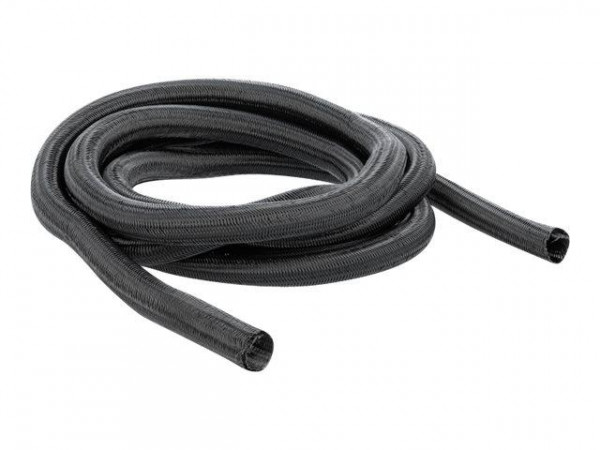 DELOCK Geflechtschlauch selbstschließend 2 m x 9 mm schwarz