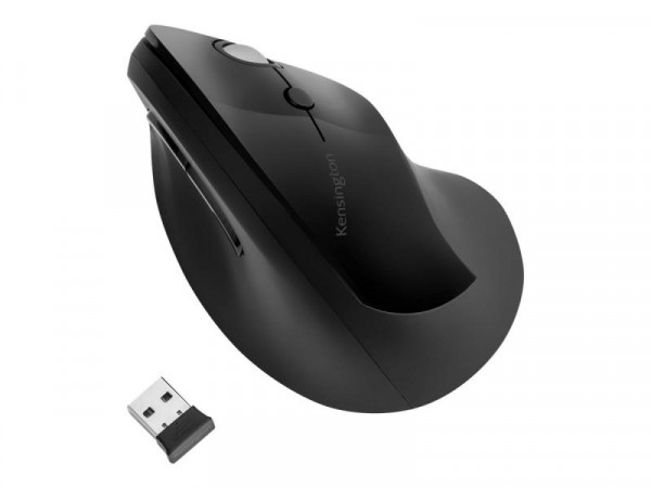 Kensington Pro Fit Ergo Maus vertikal, kabellos, schwarz