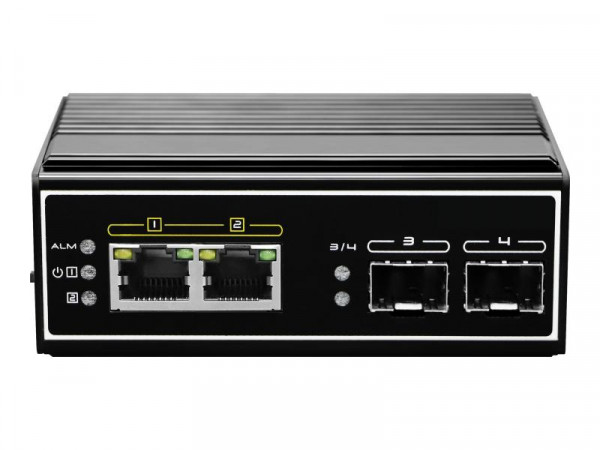 LevelOne Switch 2x GE IGP-0431 2xGSFP 180W 2xPOE+