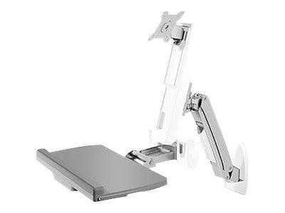 Wandhalterung IcyBox 24" 61cm Tastatur und Mausablage