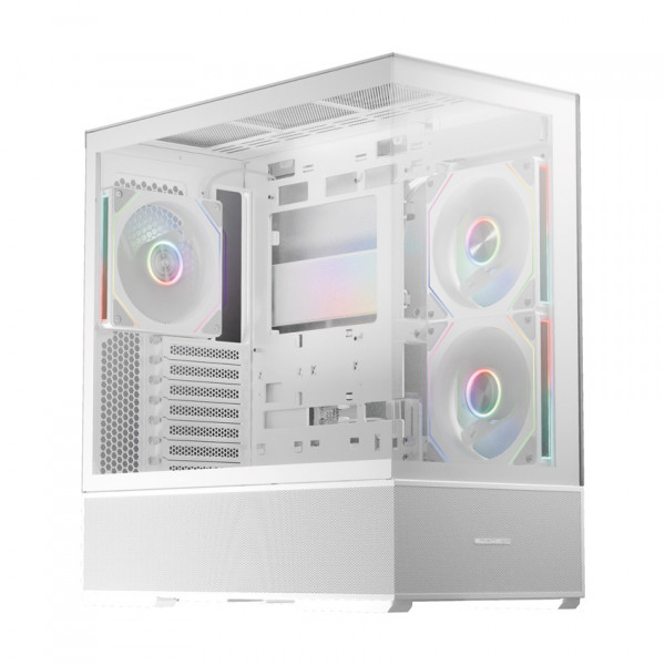 LC-Power Geh Midi ATX Gaming 812W - Quartz Vision - o.N