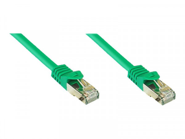 Good Connections Patchkabel m. Cat.7 Rohkabel grün 0,5m