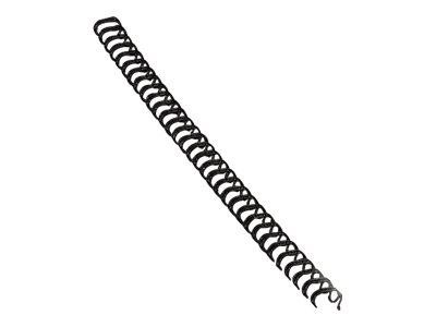 Fellowes Drahtbinderücken Schwarz 6mm 100 PK