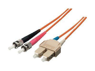 Equip LWL Patchkabel ST->SC 3.00m Singlemode Duplex OS2