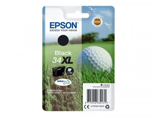 Patrone Epson 34XL black Größe XL 1100 Seiten