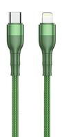 2GO USB Kabel Type C->Lightning grün