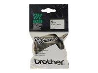 Schriftbandkassette Brother 9mm weiß/schwarz MK221BZ