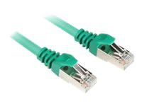 Sharkoon Kabel RJ45 CAT.6 SFTP 5,0m grün