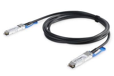 DIGITUS Kabel QSFP28 100G DAC 2.0m schwarz AWG 30