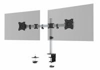 DURABLE Monitorhalterung SELECT für 2 Mon. Tischbef Silber