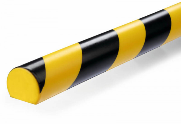 DURABLE Flächenschutzprofil S30R gelb/schwarz selbstkl 1m