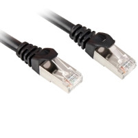 Sharkoon Kabel RJ45 CAT.6 SFTP 2,0m schwarz