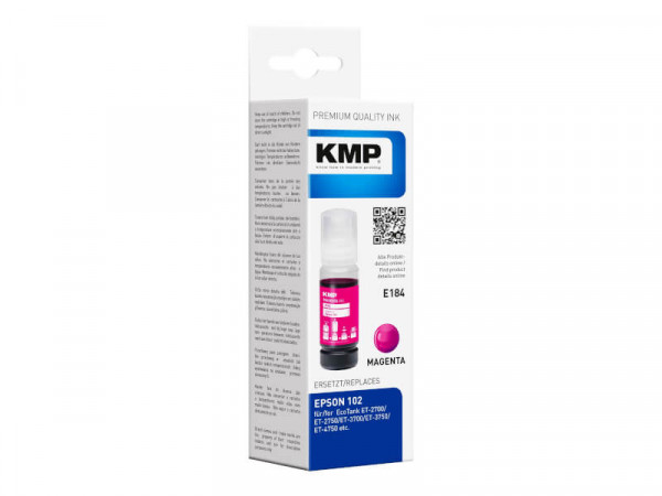 KMP Tinte EcoTank T03R3 6000 S. magenta remanufactured