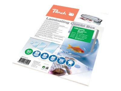 Peach Laminierfolien 100er Starterset, 80 mic versch. gr.