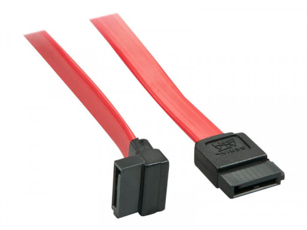 LINDY SATA III Kabel 90° 7pol. SAS kompatibel 0.2m