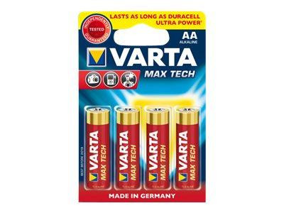 Varta Batterie LONGLIFE Max Power AA Mignon NEU 4St.