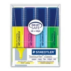 STAEDTLER Textmarker Textsurfer clas 4St Etui