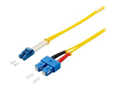 Equip LWL Patchkabel LC->SC 3.00m Singlemode Duplex OS2