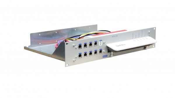 Wantec Aufrüstsatz 19" 2HE für FritzBox 7590