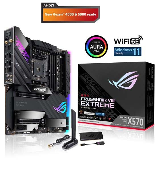 Mainboard ASUS ROG CROSSHAIR VIII EXTREME (AMD,AM4,DDR4,ATX)