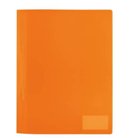 HERMA Schnellhefter A4 orange transluzent PP 3St.