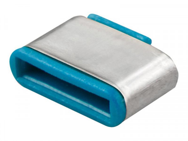 Lindy USB Typ C Port Schloss blau 10 Stück