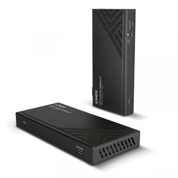 LINDY 150m Cat.6 Displayport &USB KVM HDBaseT Ext IR/RS232