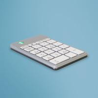 R-Go Tastatur Nummernblock Break Bluetooth weiß