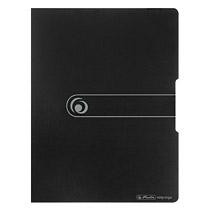Herlitz Sichtbuch A4 PP opak schwarz 20 Hüllen