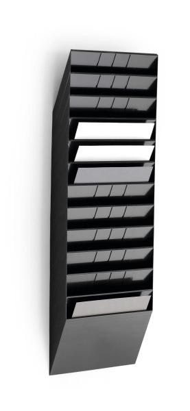 DURABLE Flexiboxx Prospektspender 12 A4 Querformat