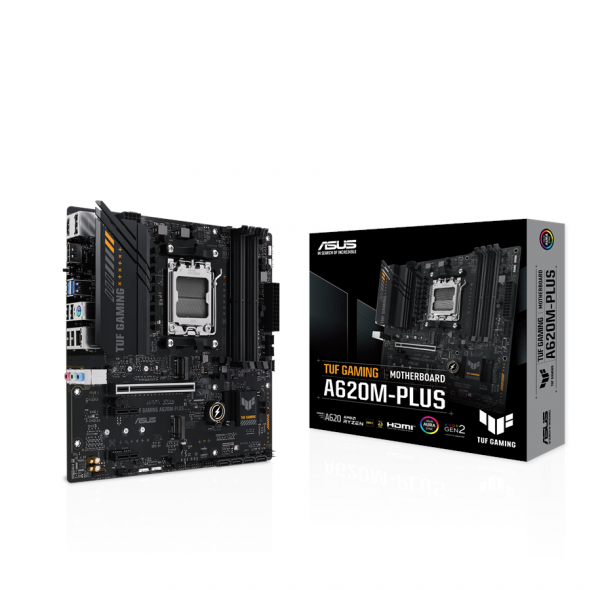 Mainboard ASUS TUF GAMING A620M-PLUS (AMD,AM5,DDR5,mATX)