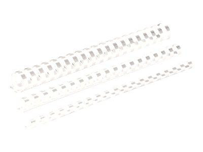 Fellowes Plastikbinderücken Weiss 12.5mm 100 PK