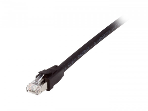 Equip Patchkabel Cat8.1 S/FTP 2xRJ45 0.50m schwarz LSZH