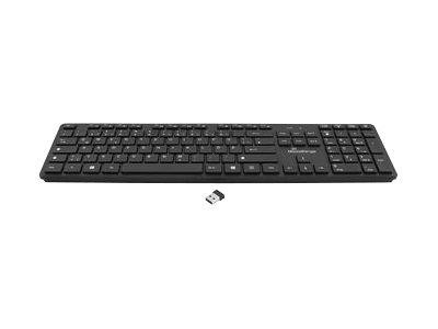 MediaRange Tastatur+Maus Wireless schwarz
