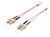Equip LWL Patchkabel SC->SC 0.50m Multimode Duplex OM4