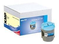 KMP SA-T7 - 70 g - Cyan - Tonerpatrone (Alternative zu: Samsung CLP-C300)