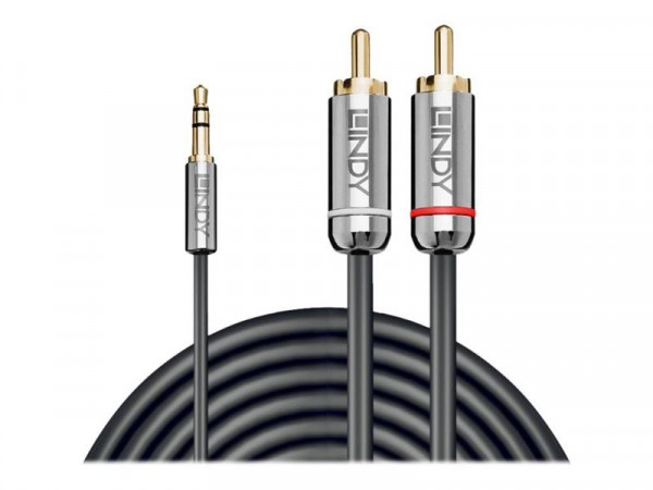 Lindy Audiokabel an Phono 3.5mm Cromo line 1m