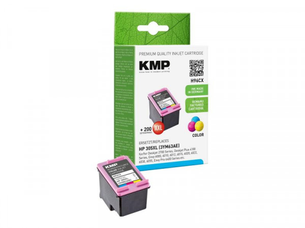 KMP Patrone HP 3YM63AE Nr.305XL color 400 Seiten 12ml H96CX