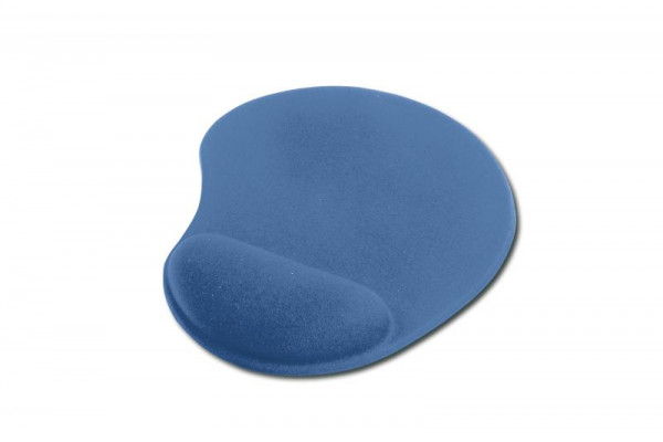 Ednet Mauspad mit Gel-Handballenauflage blau