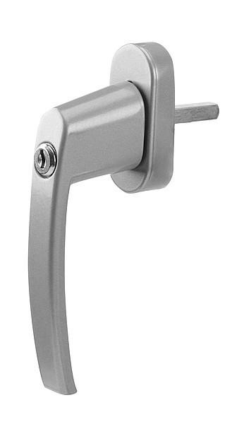 Olympia Fenstergriff mit Schloss FGS 100, silber